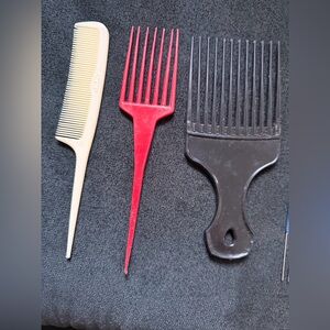 OP Grooming Comb Trio - Cream, Red, Black